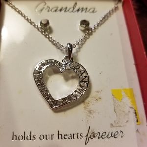 New Grandma Necklace and earrings